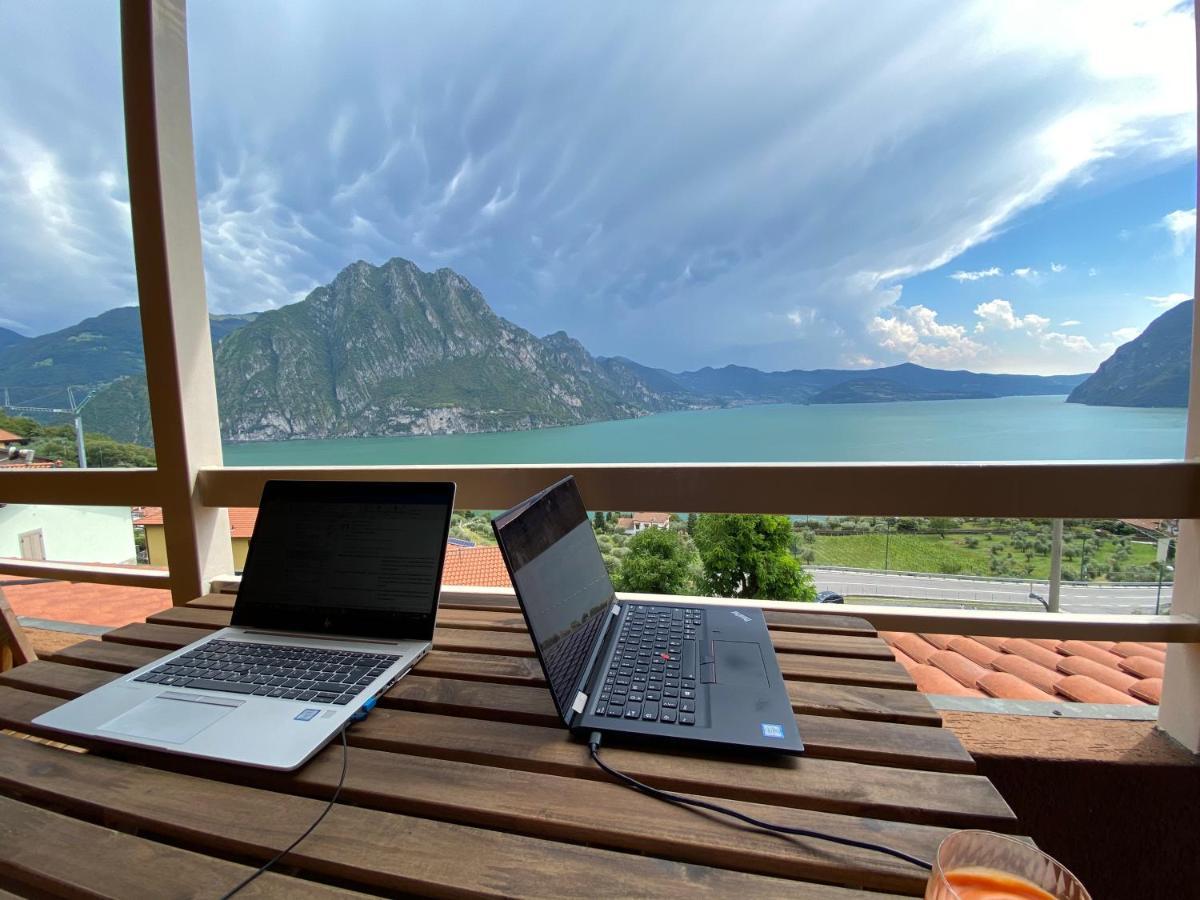 Happy Guest Apartments - Bella Vista Riva di Solto Luaran gambar